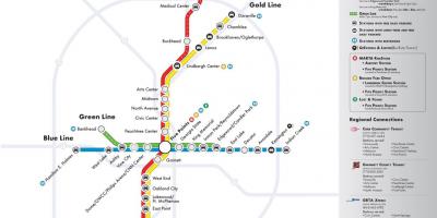 Карта метро березня