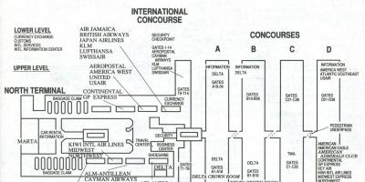 Карта аеропорт атл